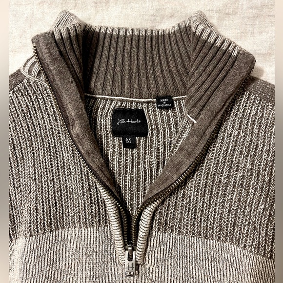J.B. Holt Mens Quarter Zip Sweater - Picture 4 of 4